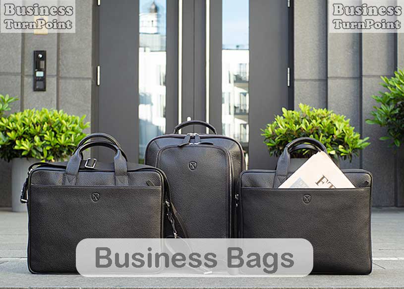 Elegant leather business bag for professionals