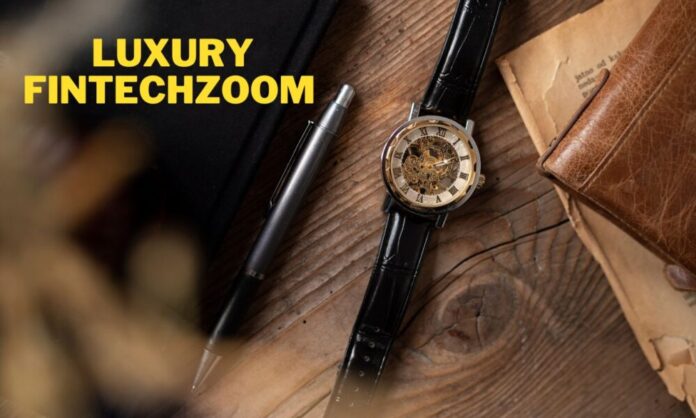 Luxury Fintechzoom interface showcasing premium features
