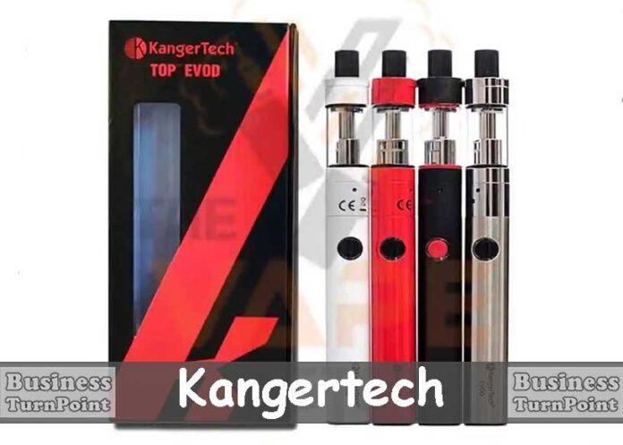 Kangertech latest vape product on display